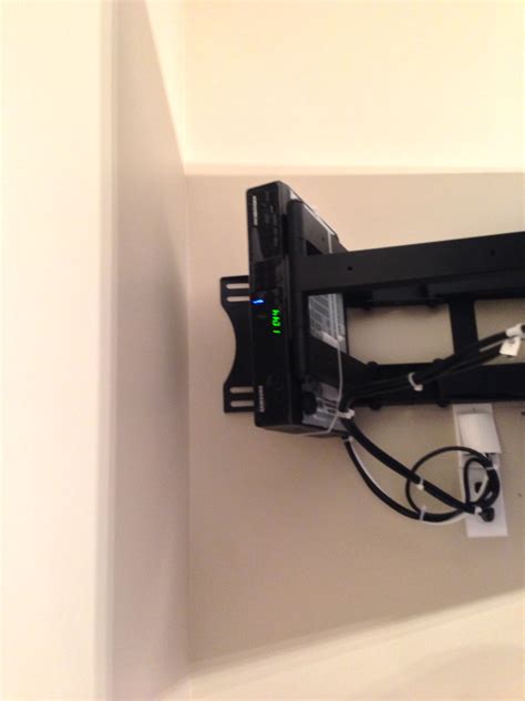 wall mounted cable box holder